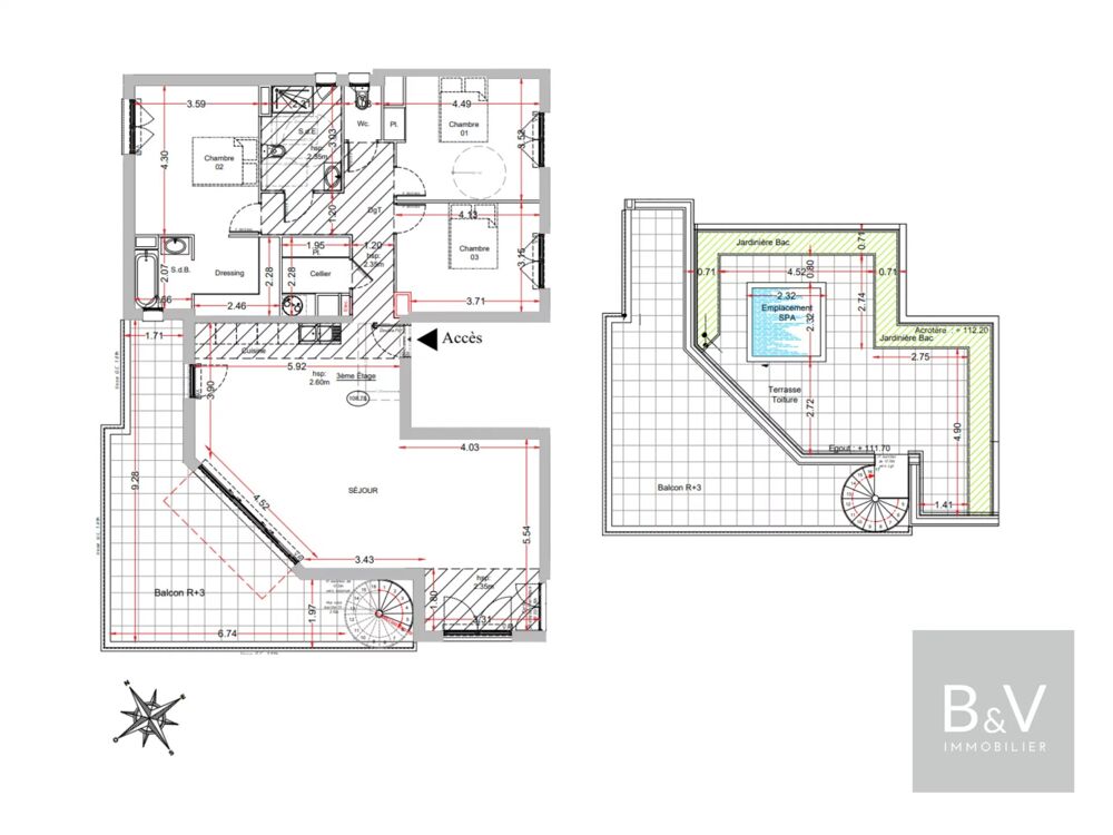  vendre  Appartement Saint-Laurent-du-Var (06700)