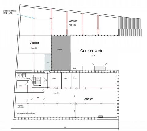 EXCLUSIVITÉ - BUREAUX - ENSEMBLE IMMOBILIER PROFESSIONNEL 473000 42000 Saint-tienne