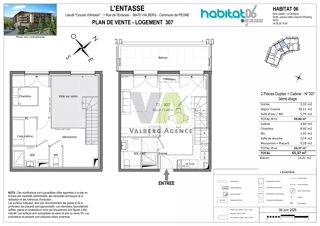  Appartement à vendre 3 pièces 65 m²