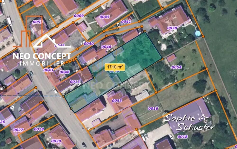 Corps de ferme sur 17 ares, zone UH