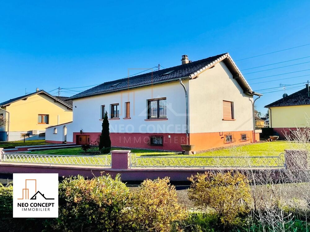 Maison de type 4/5 pièces de 102,25 m² à SCHWEIGHOUSE-SUR-MODER.
