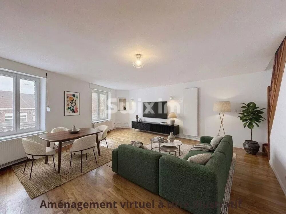 Duplex rénové avec terrasse, jardin et aucune charge de copropri