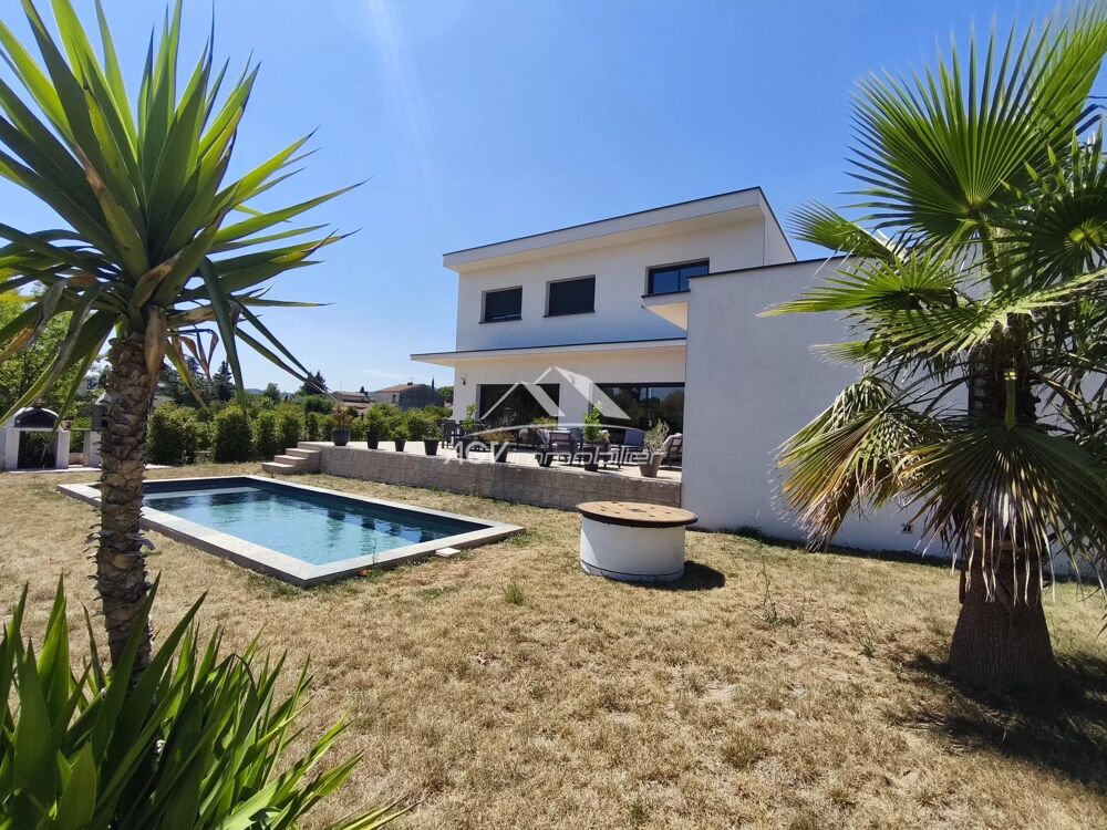 Vente Maison Alès, villa moderne 3 chambres, bureau + piscine + garage Alès