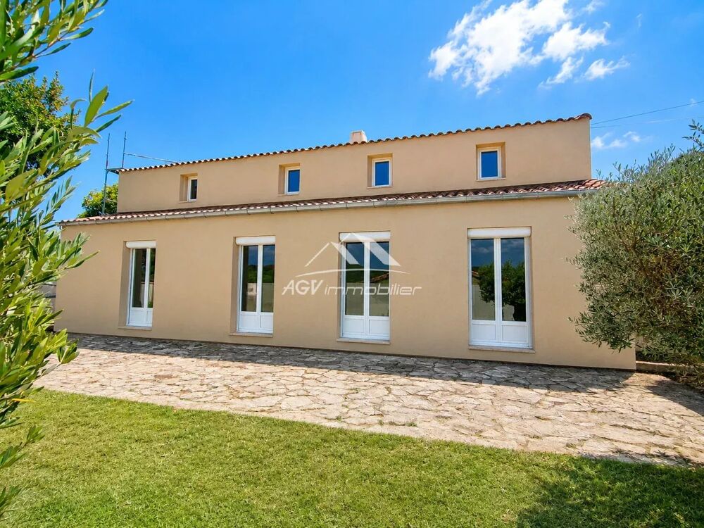 Saint Julien Les Rosiers, villa 4 chambres + piscine