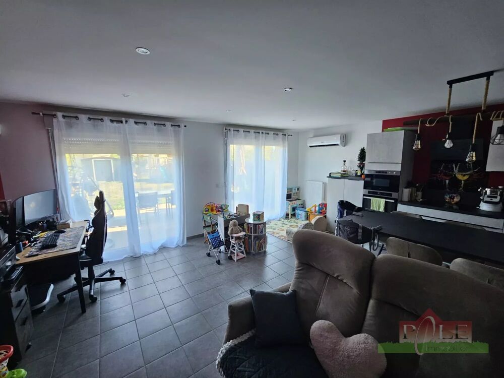 PONT-EVEQUE, Pavillon T5 de 104 m² avec jardin de 225 m²