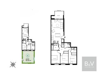  Appartement  vendre 4 pices 1 m