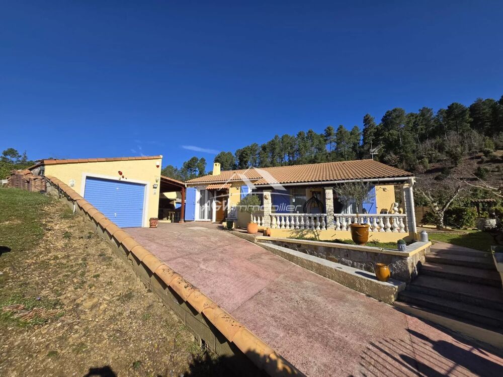 Vente Maison Maison de plain pied avec piscine, 3 chambres + 1 bureau La grand-combe