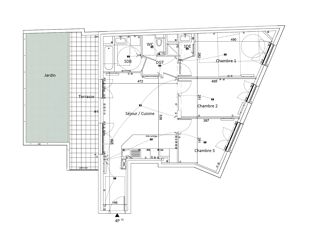  Appartement � vendre 4 pi�ces 78 m�