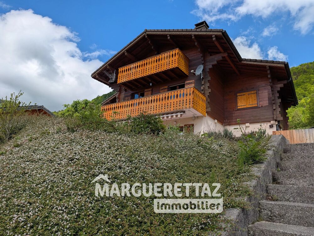 Vente Maison A ONNION CHALET AUTHENTIQUE FACE AU MONT-BLANC Onnion