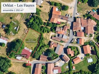 Vente Terrain UN TERRAIN POUR CONSTRUIRE, UNE GRANGE POUR IMAGINER AUTRE CHOSE Orléat