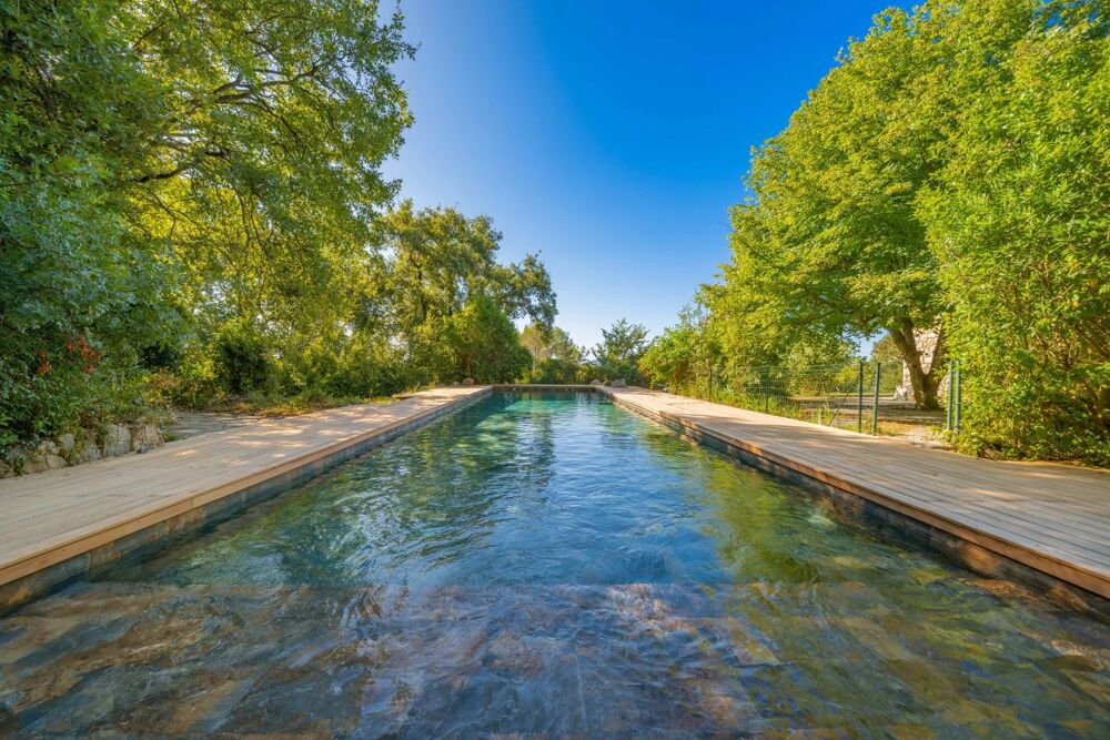 Vente Maison Le Tignet – Superbe villa de plain-pied en pierre, 300 m², terra Le tignet