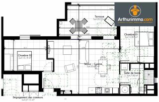 Appartement à vendre 3 pièces 70 m²