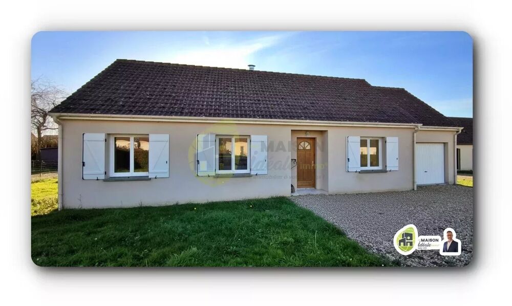 À vendre  Maison de plain-pied 97 m²  Environnement calme dans