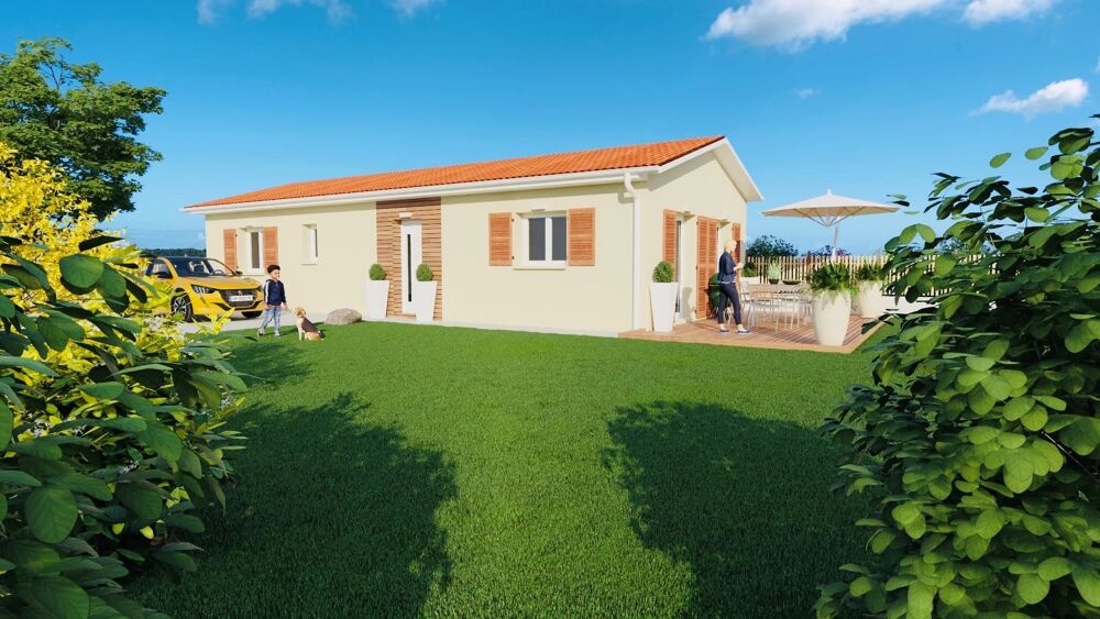 Vente Villa Villa de plain-pied, de trois chambres et garage  5 minutes Mon L'hpital-le-grand