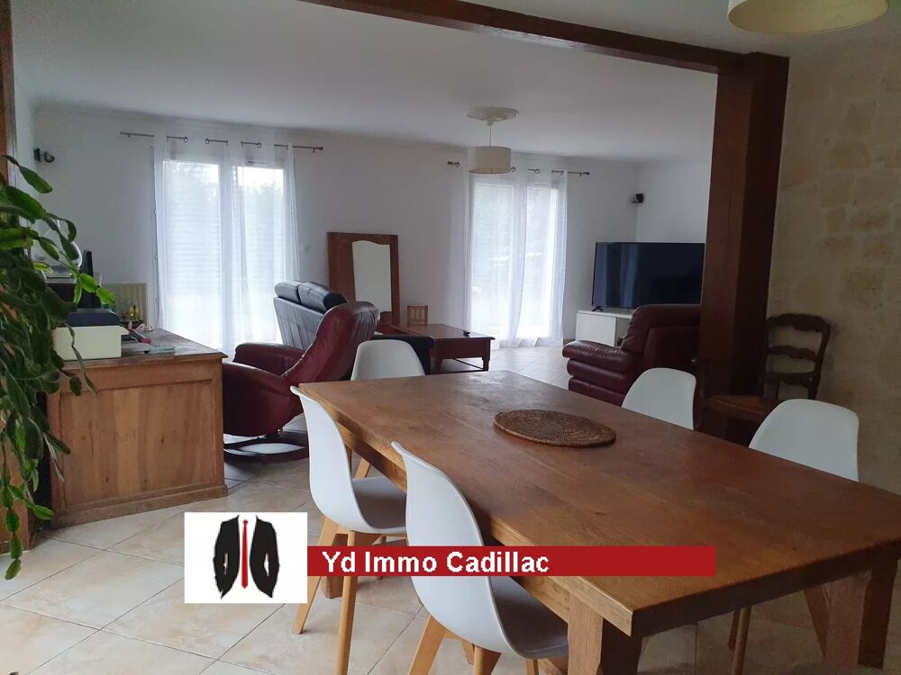 LANGON. 6 Pièces. 5 chambres, 176m². terrain 1200 m². double gar