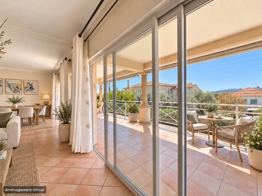 Vente Appartement Exclusivité: 78m2+ 33m2 garage/bureau +75m2 terrasses Juan-les-pins