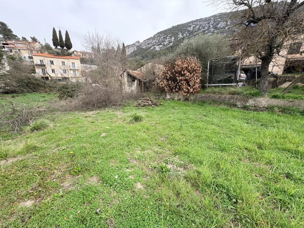 Vente Terrain 2 terrains de 850 m2 chacun avec permis de construire accordé Tourrette-levens