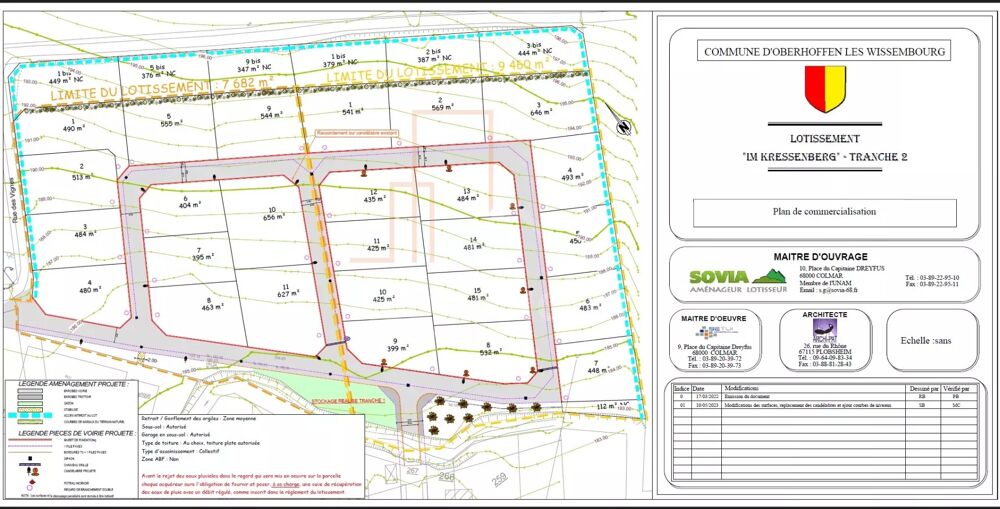 Vente Terrain Terrain viabilisé de 484 m² à Oberhoffen-lès-Wissembourg Oberhoffen-lès-wissembourg
