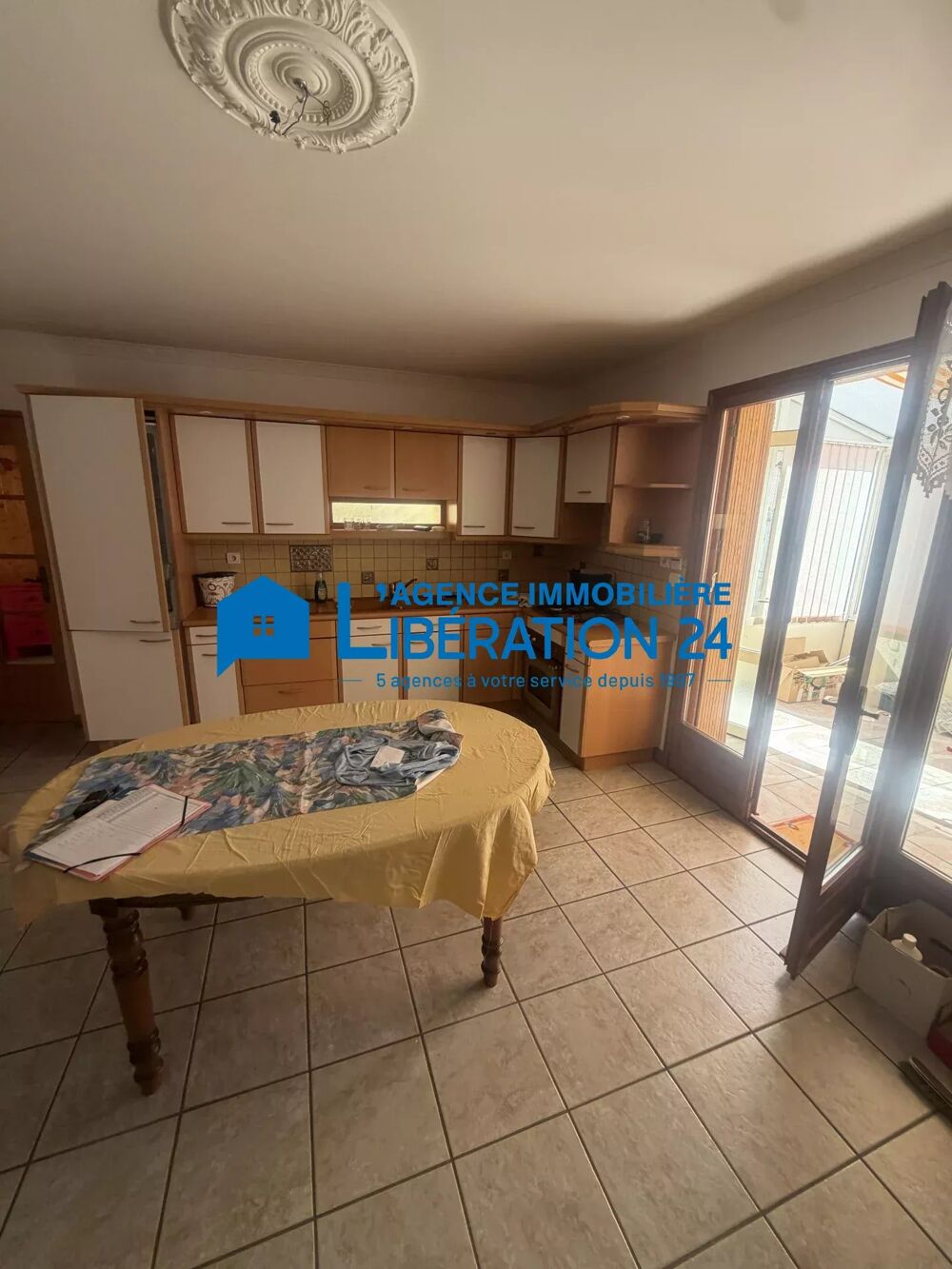 Charmante maison mitoyenne de 74 m2 avec terrain et garage - Le
