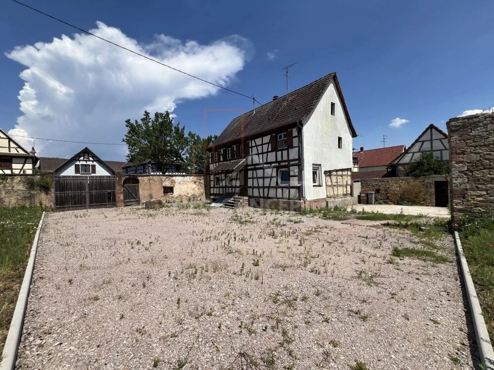 Vente Immeuble Ensemble ancien corps de ferme avec maison alsacienne Mommenheim