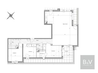  Appartement � vendre 4 pi�ces 1 m�