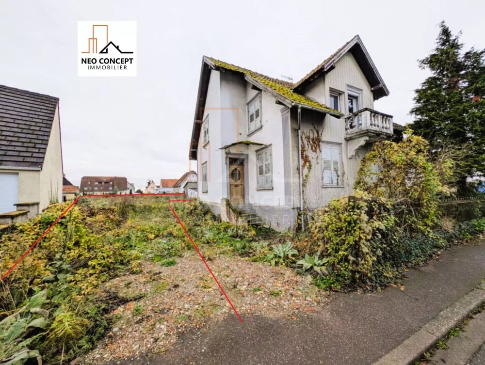 Vente Terrain LA WANTZENAU un grand terrain constructible TOP DÉPART POUR UN N La wantzenau