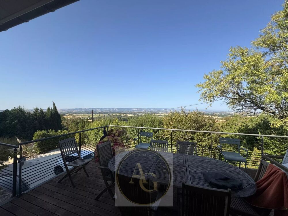 Vente Maison Villa T6 de 160m2 avec piscine et vue panoramique montagne noire Mireval-lauragais