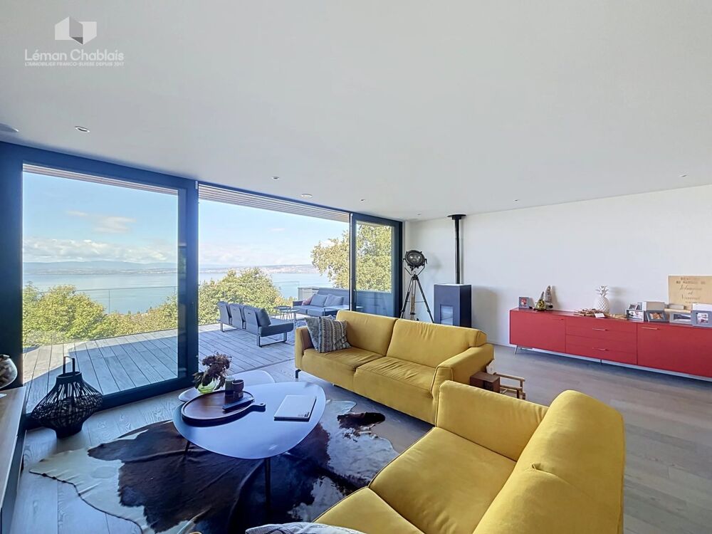 Vente Maison Évian-les-Bains - Villa T4 - Vue panoramique sur le lac Léman Évian-les-bains