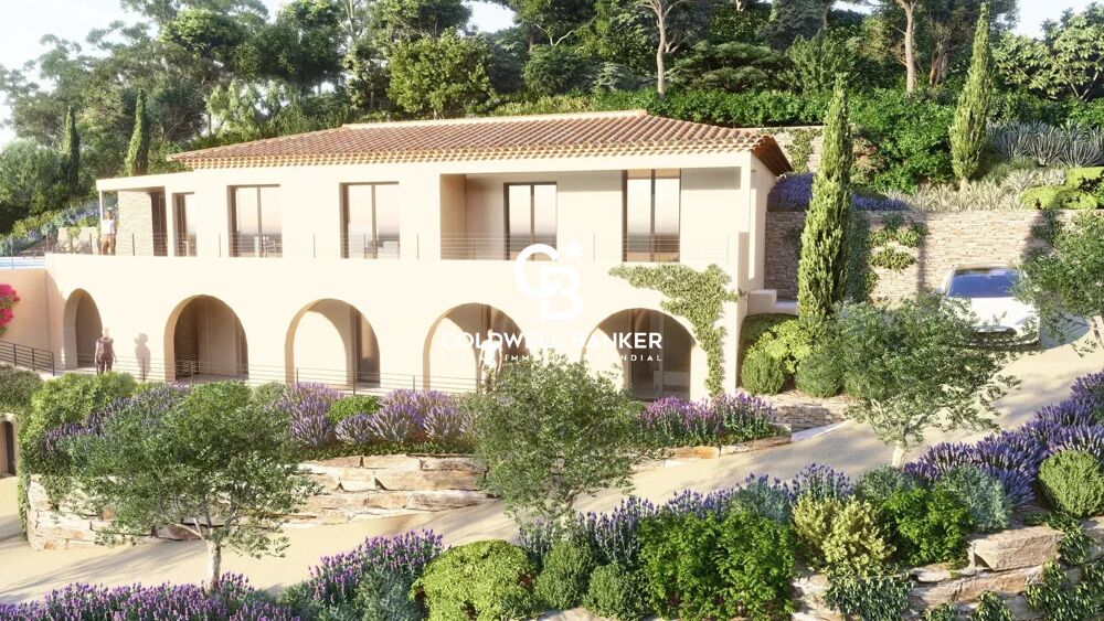 Vente Terrain Signature prestige : Terrain avec permis pour Villa Contemporain Rayol-canadel-sur-mer