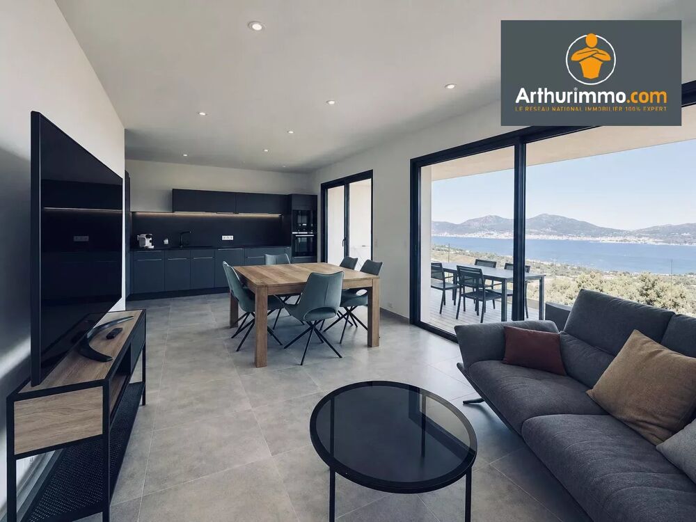 Vente appartement T3 Porticcio vue mer