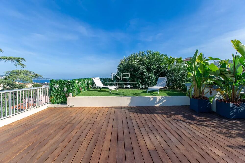 Nice sur le quartier de Fabron, joli Penthouse avec une très jol