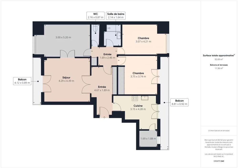  vendre  Appartement Paris 12