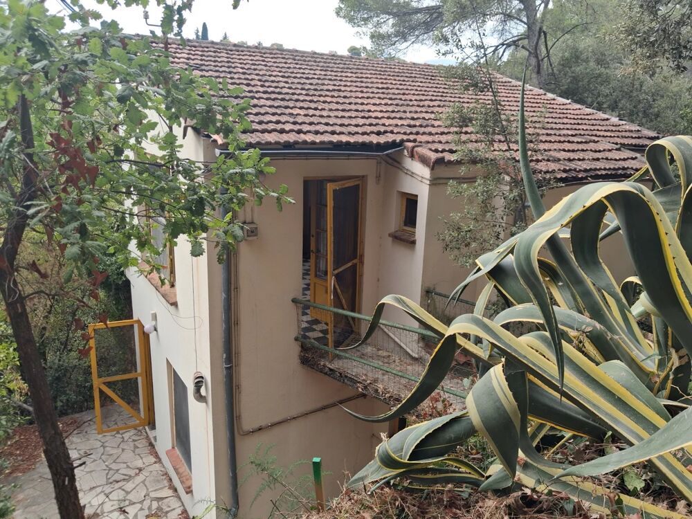 Cagnes sur mer , quartier du château