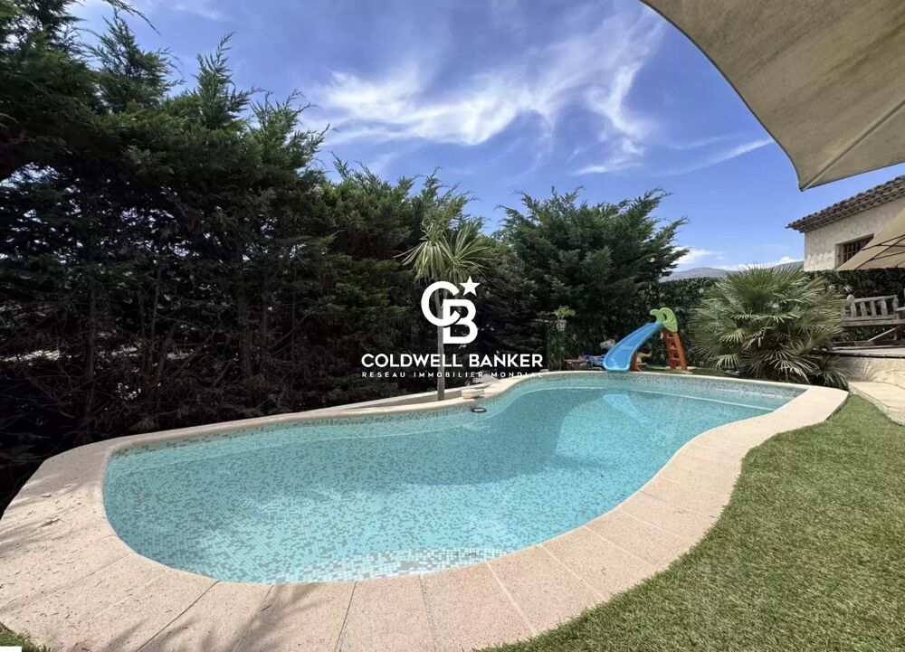 LA COLLE-SUR-LOUP  VILLA PROVENÇALE AVEC PISCINE ET VUE DÉGAGÉE