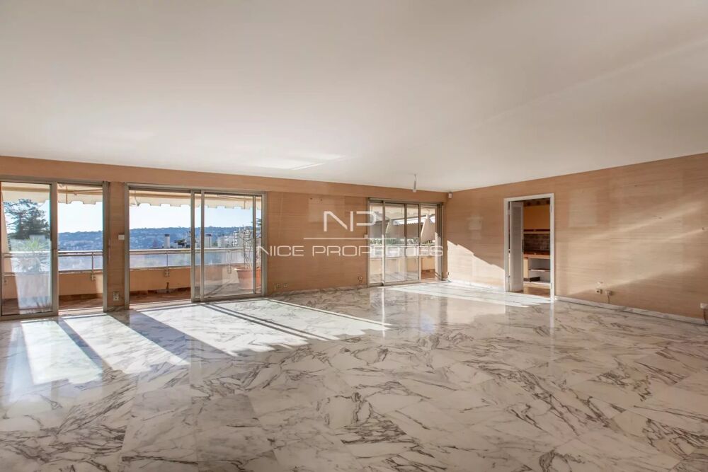 Vente Appartement Nice Cimiez, grand 4 pices de 153 m  rnover, avec terrasses, Nice