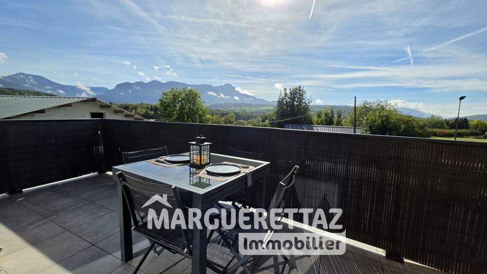 Vente Appartement T3 - GROISY - Terrasse et Vue - Parfait état Groisy