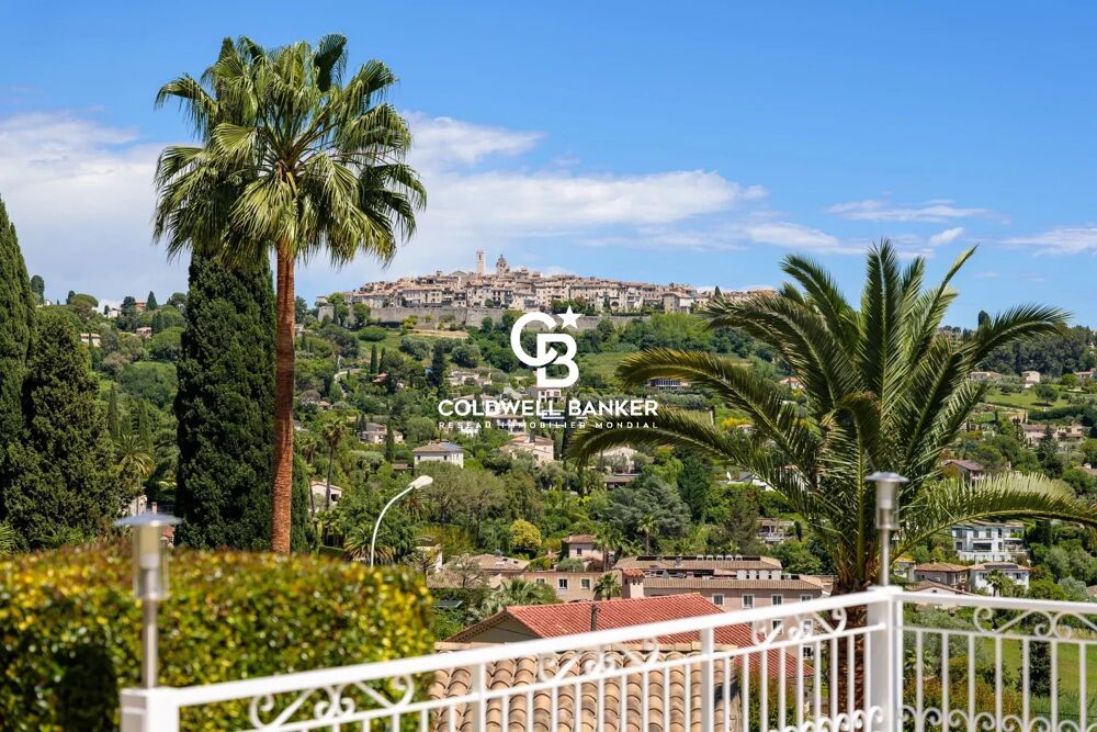 Vue carte postale Saint Paul de Vence - Plain pied - Parfait éta