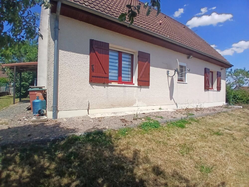 Maison de plain pied , jardin et garage