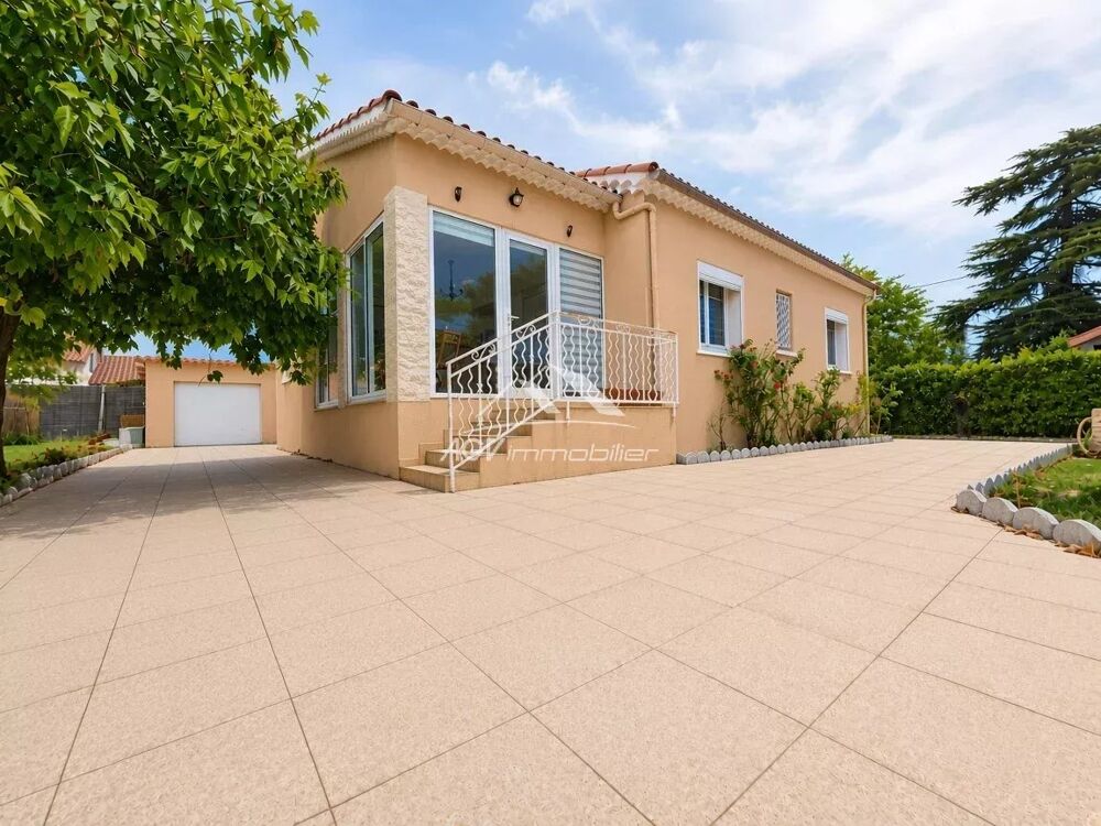 Vente Maison Saint-Hilaire-de-Brethmas, maison de plain-pied avec deux garage Saint-hilaire-de-brethmas
