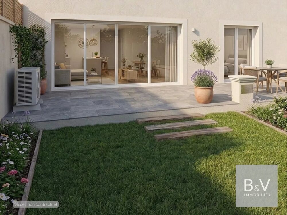 Vente Appartement ANTIBES - Appartement 3 pièces 62 m² - Rez-de-jardin avec terras Antibes