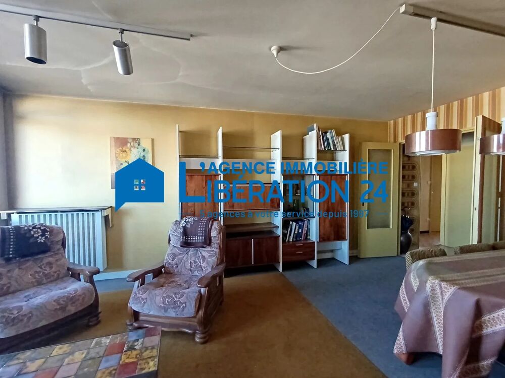 Vente Appartement T5 de 107m² à Rénover avec balcon et Garage Saint-Étienne