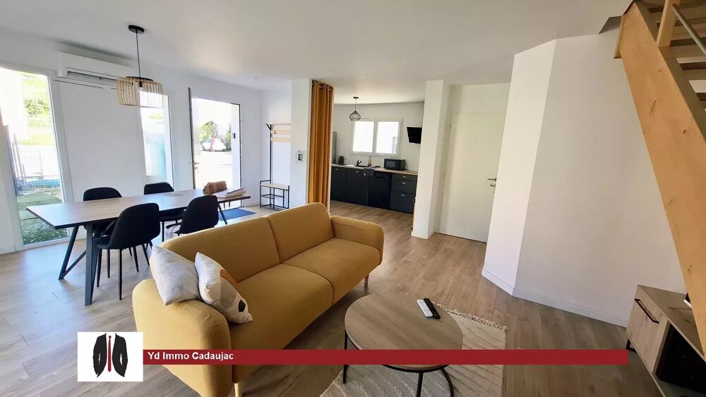 Maison contemporaine 85 m²  3 chambres  Fonctionnelle et conne