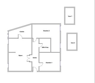  Appartement � vendre 3 pi�ces 81 m�