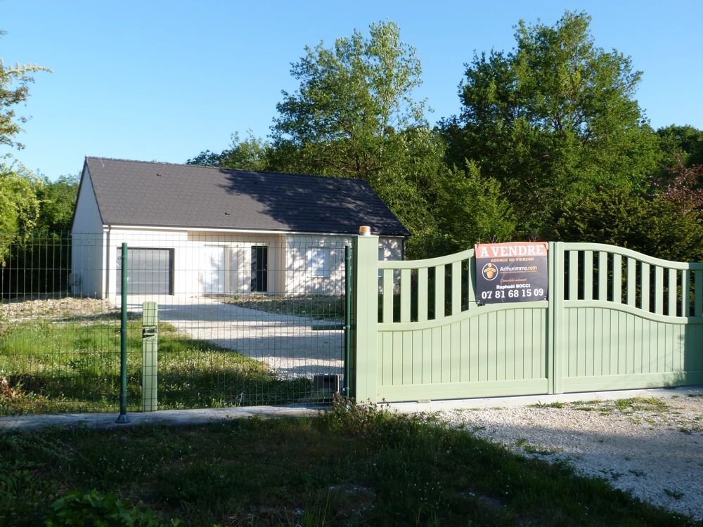 Vierzon centre : Pavillon T.4 - 3 Chambres - Neuf - Plain-Pied