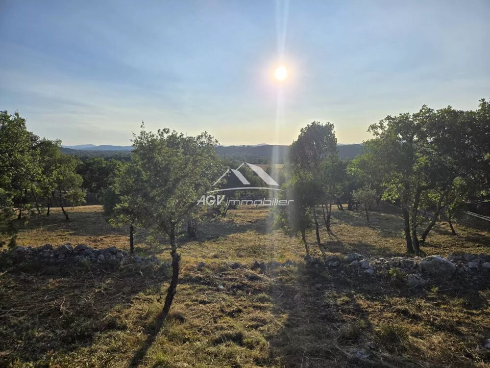 Vente Terrain Terrain 2181m², vue sur les cévennes Allègre-les-fumades