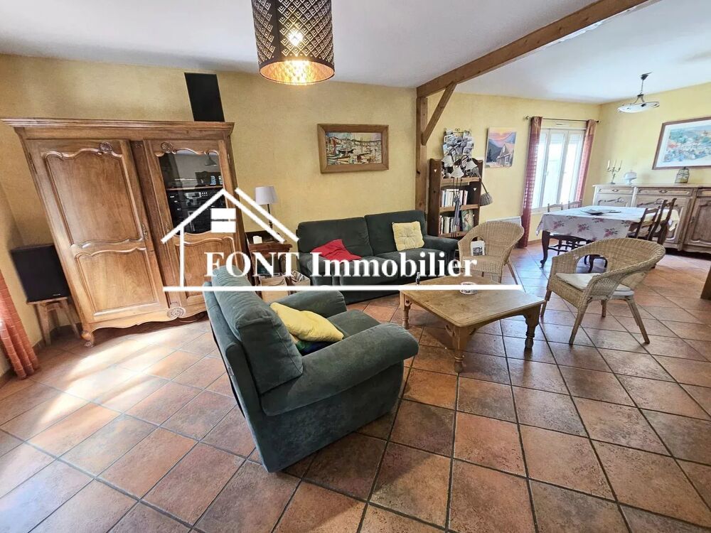 LORETTE, MAISON SUR GRAND TERRAIN PLAT