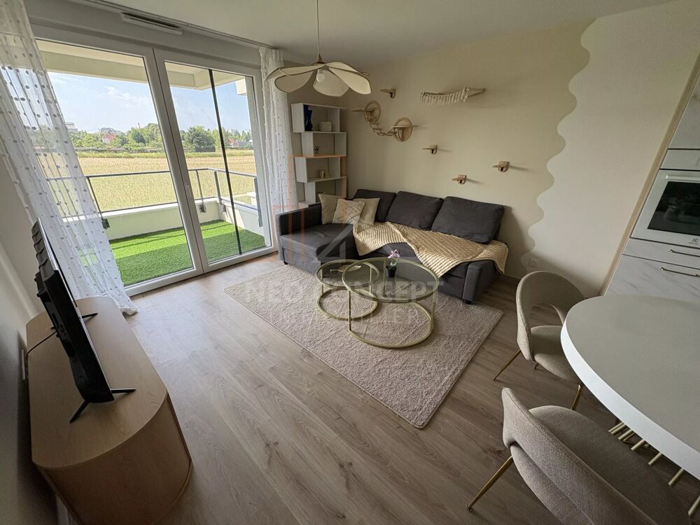 Location Appartement Beau 2 pièces de 43m2 habitables avec terrasse et parking sis Ho Hœnheim