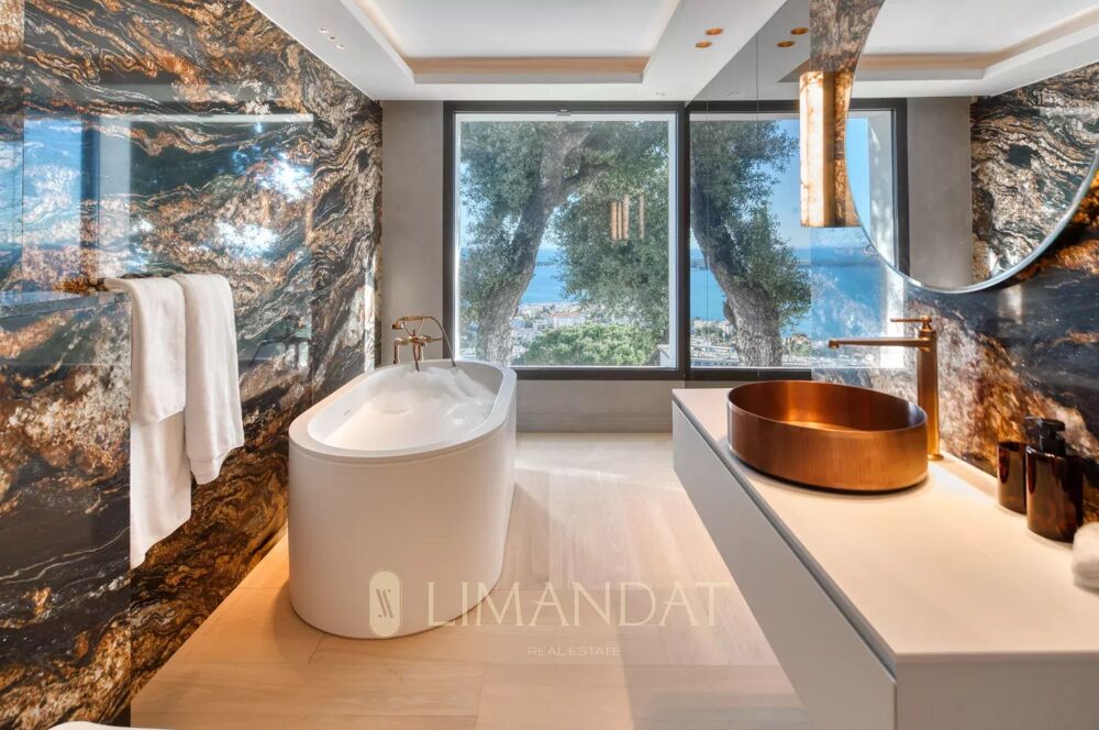   Cannes, villa contemporaine avec vue mer – 6 suites – Piscine à Provence-Alpes-Côte d'Azur, Cannes (06400)