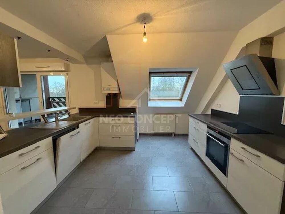 Location Appartement bel appartement duplex 3 pièces de 77m² + cave + garage Seltz