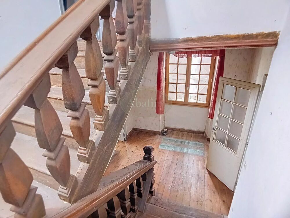 Maison, grange, vue Pyrénées